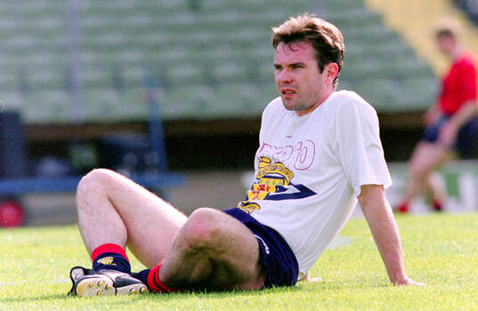 Football, Uefa EURO 1992, Group 2, Germany - Scotland