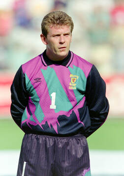Scotlands goalkeeper Andy Goram