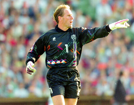 Goalkeeper Hans van Breukelen of Netherlands