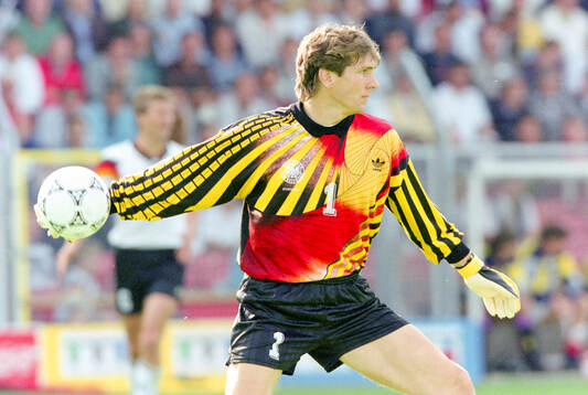 German goalkeeper Bodo Illgner