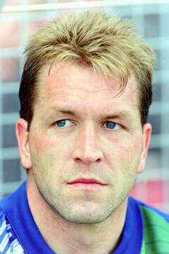 Germanys reserve goalkeeper Andreas Kopke