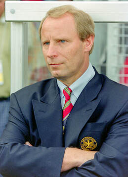 Germanys manager Berti Vogts