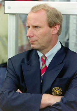 Germanys manager Berti Vogts
