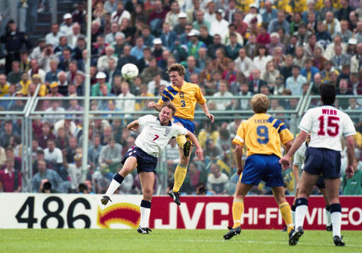 Jan Eriksson, Sverige och David Platt, England