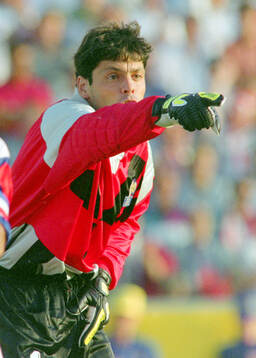 French goalkeeper Bruno Martini