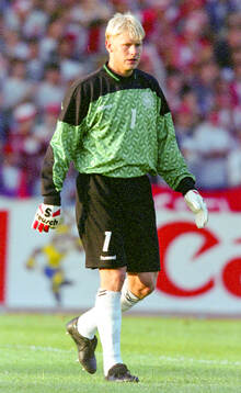 Peter Schmeichel of Denmark