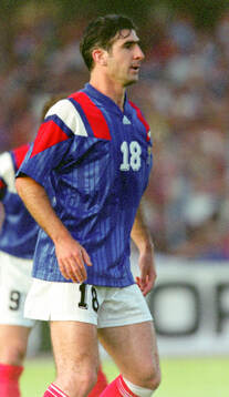 Eric Cantona of France