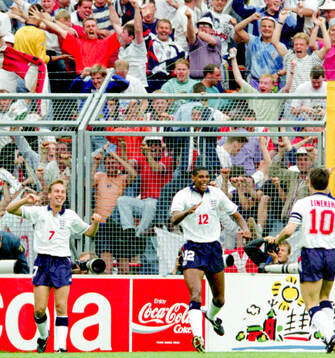 Fotboll, EM, Sverige - England
