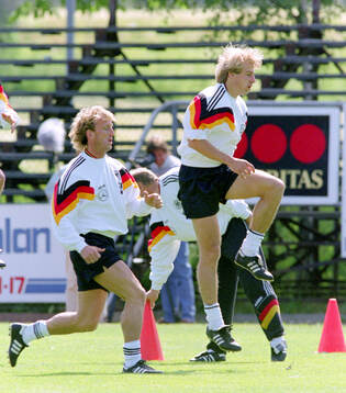 Germany, preview, training and media event at camp in