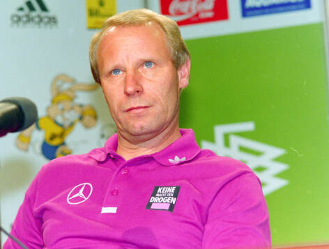 Germany, preview, training and media event at camp in
