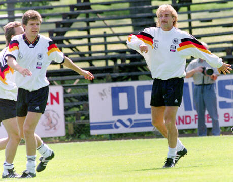 Germany, preview, training and media event at camp in