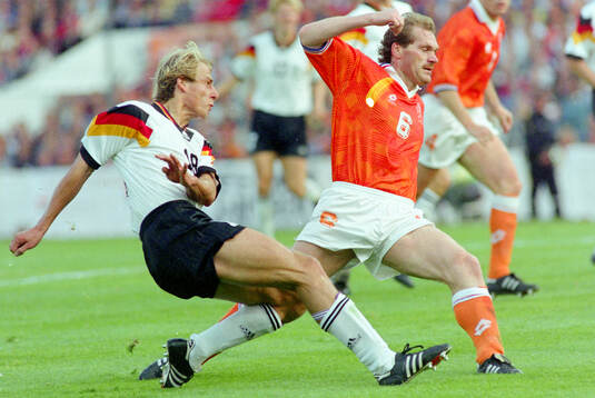 Football, Uefa EURO 1992, Group 2, Netherlands - Germany