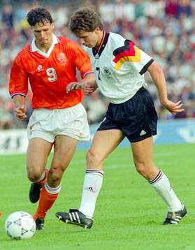 Football, Uefa EURO 1992, Group 2, Netherlands - Germany