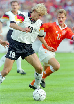 Football, Uefa EURO 1992, Group 2, Netherlands - Germany