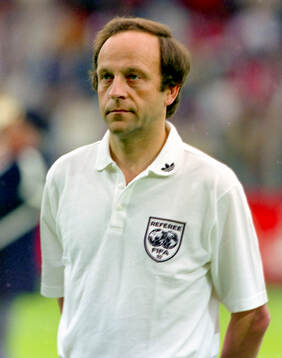 Referee Kurt Rothlisberger of Switzerland