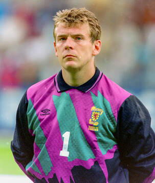 Scotlands goalkeeper Andy Goram