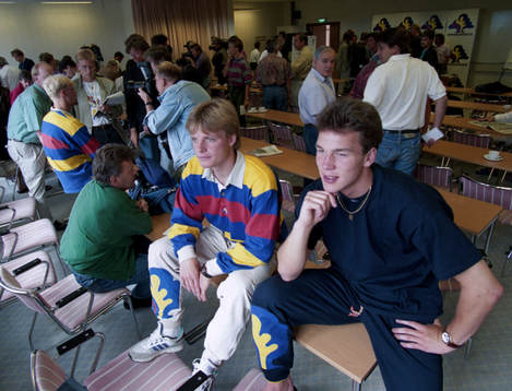 Stefan Schwarz och Patrik Andersson, Sverige
