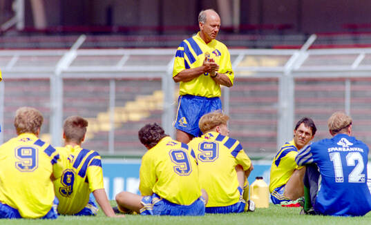 Bläddra bland fler bilder av Football, EURO 92, Sweden