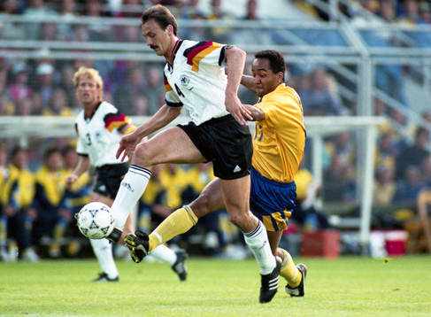Martin Dahlin,  Sverige och Jürgen Kohler, Tyskland