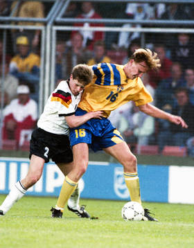 Kennet Andersson, Sverige och Stefan Reuter, Tyskland