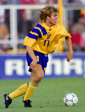 Swedens Tomas Brolin