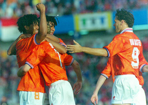 Football, Uefa EURO 1992, Semifinal, Netherlands - Denmark