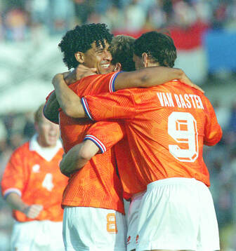 Football, Uefa EURO 1992, Semifinal, Netherlands - Denmark