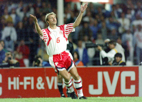Football, Uefa EURO 1992, Semifinal, Netherlands - Denmark