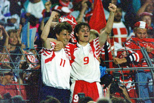 Football, Uefa EURO 1992 (Sweden), Semifinal, Netherlands -