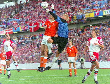 Football, Uefa EURO 1992 (Sweden), Semifinal, Netherlands -