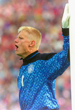 Fotboll, EM, Semifinal, Holland - Danmark