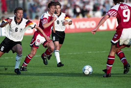Guido Buchwald, Tyskland. och Brian Laudrup, Danmark