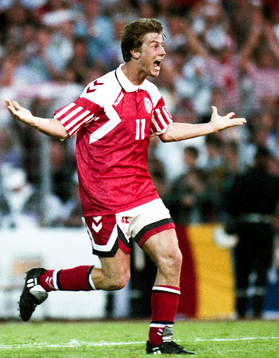 Brian Laudrup, Danmark jublar