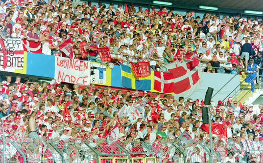 Fotboll, EM, Final, Damark - Tyskland