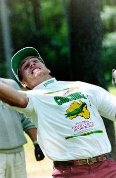 Ulf Samuelsson spelar golf i Halmstad