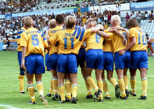 Sverige jublar