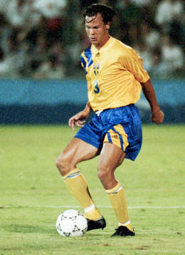 Joachim Björklund, Sverige med bollen