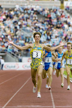 Patrik Johansson, Sverige vinner 1500 m