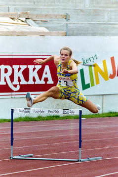 Frida Johansson, Sverige på 400 m häck damer