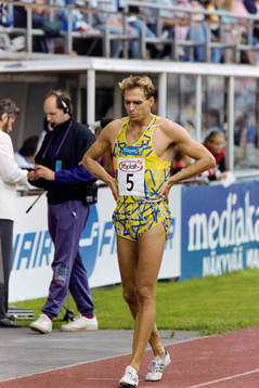 Sven Nylander, Sverige på 400 m häck