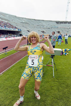 Erica Johansson, Sverige jublar