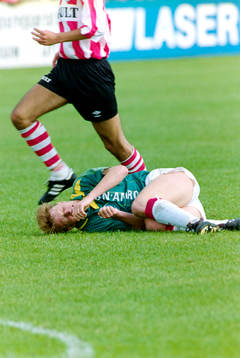 Stefan Pettersson, Ajax stoppas