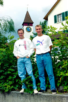 Anders Eldebrink och Mikael Johansson