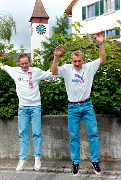 Anders Eldebrink och Mikael Johansson
