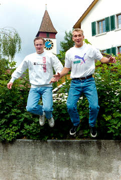 Anders Eldebrink och Mikael Johansson