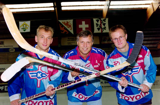 Mikael Johansson, Conny Evensson, tränare och Anders