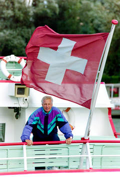 Bror Hansson, tränare i Biel