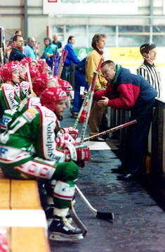 Leif Boork, tränare i Frölunda