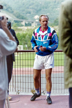 Sven-Göran Eriksson, tränare i Sampdoria