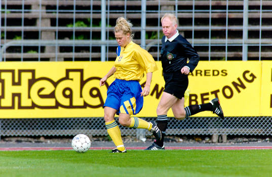 Fotboll, Damer, EM-Kval, Sverige - Irland, 10-0
